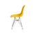 Cadeira Eiffel Eames Cromada - Amarela na internet