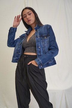 Campera Iris azul oacura