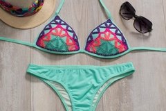 Corpiño Mandala Aqua - comprar online