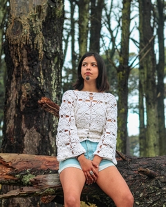Sweater Hippie White