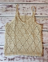 Musculosa Rombos Camel