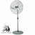VENTILADOR DE PIE/PARED INDUSTRIAL 25" PALAS ALUMINIO