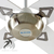 VENTILADOR DE TECHO ACERO / BLANCO - comprar online