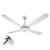 VENTILADOR DE TECHO 4 PALAS ALUMINIO 1,30 DIAMETRO