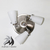 3 SPOTS DIRECCIONABLES - ROSCA GU10 - COLOR PLATIL
