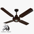 VENTILADOR 4 PALAS METAL MARRON