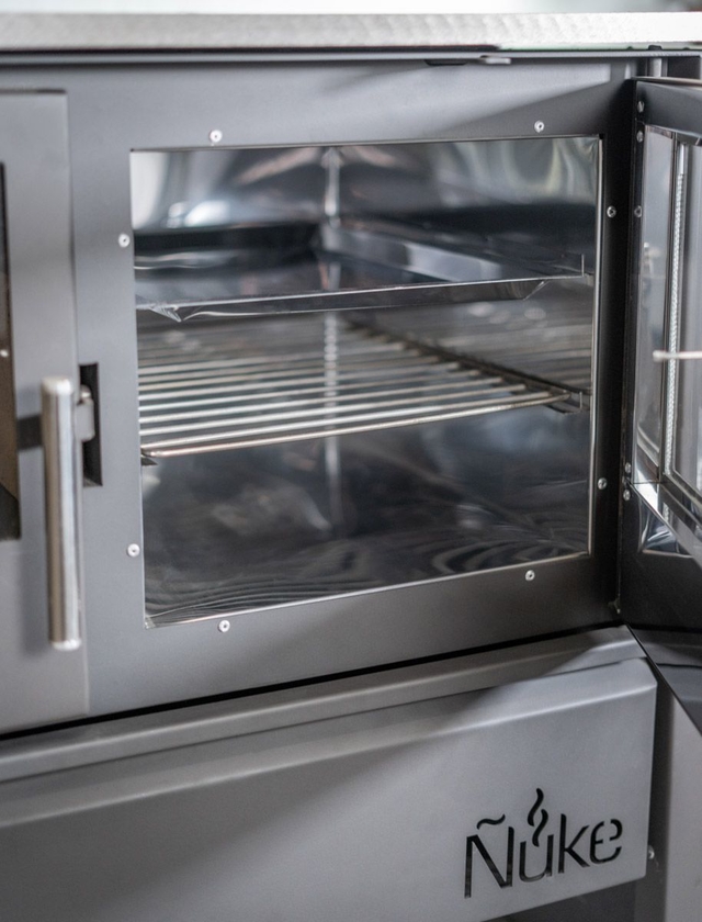 COCINA A LEÑA - DOBLE COMBUSTION - INDIA PREMIUM