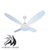 VENTILADOR ACERO BLANCO / MELAMINA BLANCA