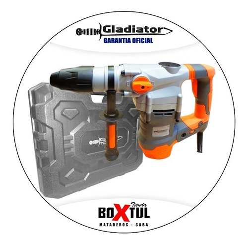 Rotomartillo Gladiator Taladro Percutor 40mm 1450w Rm 840