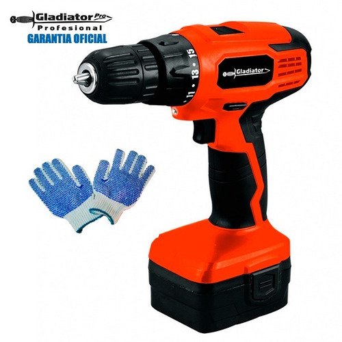Taladro Atornillador Gladiator Ta 610 12v Bateria Inalambrica