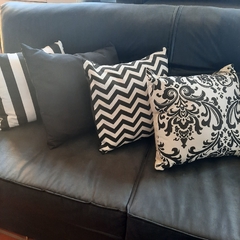 Almohadones deco. Pack x 3 unidades. Motivos Blanco y Negro - tienda online