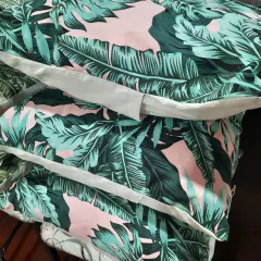 Almohadones deco. Pack x 3 unidades. Motivo HOJAS - Muebles Respuela