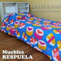Acolchado Agatha Ruiz de la Prada 1, 1/2 plazas - comprar online