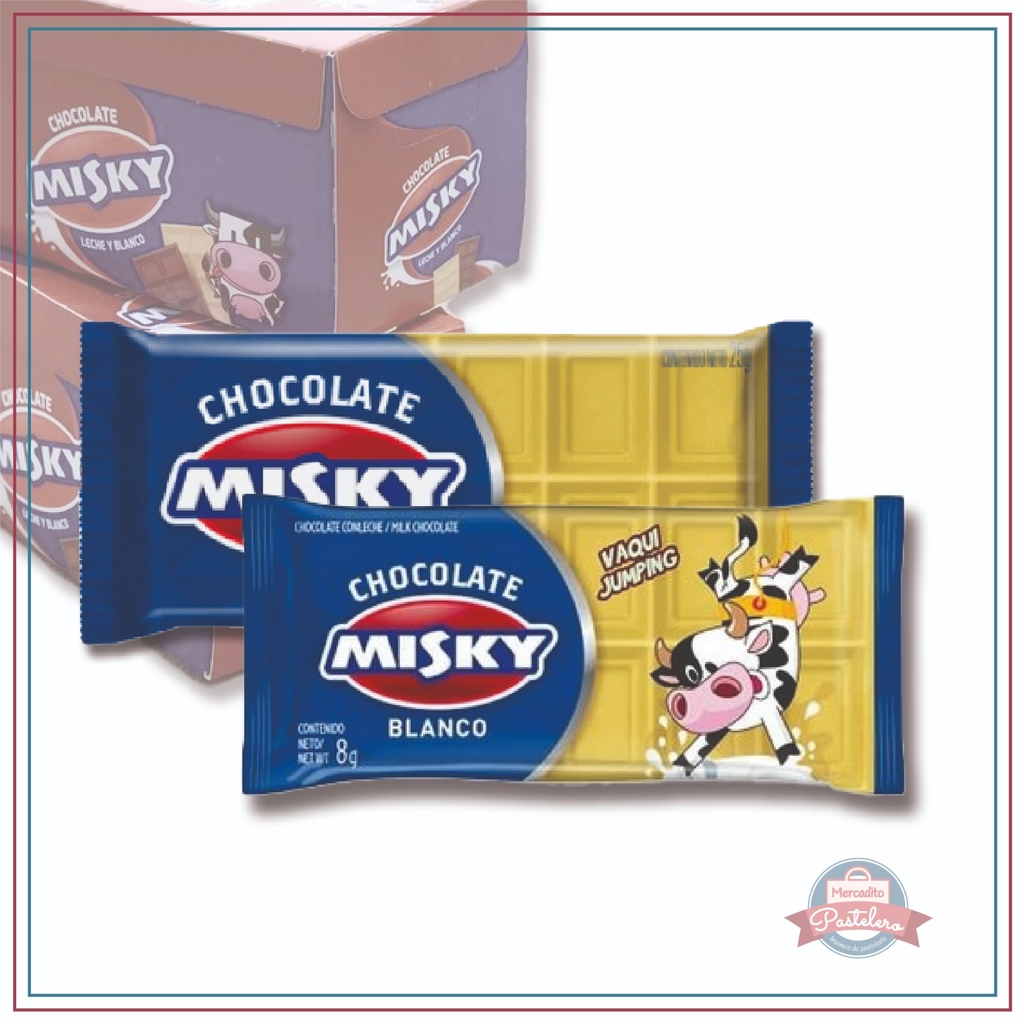 Chocolate blanco Misky MERCADITO PASTELERO