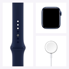Apple Watch Series 6 44MM GPS Azul Novo Lacrado - iPhone Swap