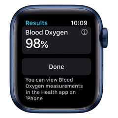Imagem do Apple Watch Series 6 44MM GPS Azul Novo Lacrado