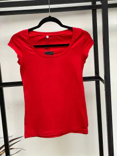 REMERA BASICA MANGA JAPO ESCT REDONDO (ADHR124) - comprar online
