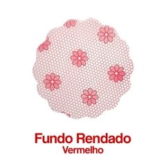 FUNDO REND PLAC N9 VERMELHO C/100 (PLAC - 2834)
