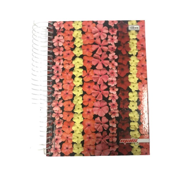 Caderno 20 Matérias 400fls Flores Tilibra 9889