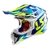 CASCO LS2 470 SUBVERTER NIMBLE BLANCO AZUL AMARILLO