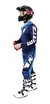 CONJUNTO MOTOCROSS WIRTZ RACING LINEA ELEVATE AZUL TURQUESA