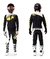 CONJUNTO MOTOCROSS WIRTZ RACING LINEA ELEVATE NEGRO AMARILLO