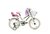 BICICLETA HALLEY ROD 16 CON PORTA MUÑECAS NIÑAS