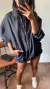 Bomber Lindsay Negra - comprar online
