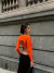 Sweater Emily Anaranjado - tienda online
