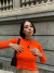 Sweater Emily Anaranjado en internet