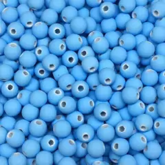 Pérola/Bola/Conta Emborrachada 6mm 110 unidades Artesanato Infantil Bijuterias na internet