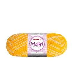 Lã Mollet 40g Círculo Tricô/Crochê Cores Lisas e Multicolor - comprar online