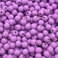 Pérola/Bola/Conta Emborrachada 6mm 110 unidades Artesanato Infantil Bijuterias na internet