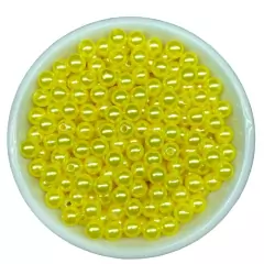 Atacado: Pérola 10mm ABS Inteira c/ Furo 100g (aprox. 200un) na internet