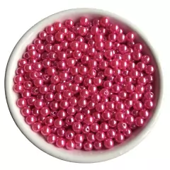 Atacado: Pérola 6mm ABS Inteira c/ Furo 100g (aprox.1000un) na internet
