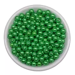 Atacado: Pérola 6mm ABS Inteira c/ Furo 100g (aprox.1000un) na internet