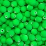 Pérola/Bola/Conta Emborrachada 6mm 110 unidades Artesanato Infantil Bijuterias - Confraria das Artes