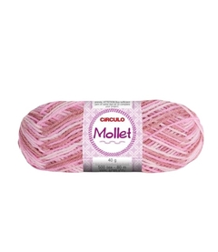 Lã Mollet 40g Círculo Tricô/Crochê Cores Lisas e Multicolor - loja online