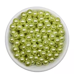 Atacado: Pérola 6mm ABS Inteira c/ Furo 100g (aprox.1000un) na internet