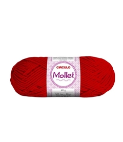 Lã Mollet 40g Círculo Tricô/Crochê Cores Lisas e Multicolor na internet
