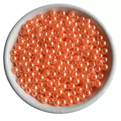 Atacado: Pérola 8mm ABS Inteira c/ Furo 500g (aprox.2000un) - loja online