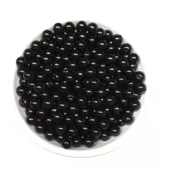 Atacado: Pérola 6mm ABS Inteira c/ Furo 100g (aprox.1000un) - comprar online