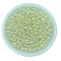 Atacado: Pérola 6mm ABS Inteira c/ Furo 100g (aprox.1000un) na internet