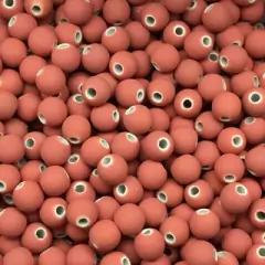 Pérola/Bola/Conta Emborrachada 6mm 110 unidades Artesanato Infantil Bijuterias - comprar online