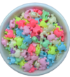 Miçanga Plástica Caveira Pirata Candy Colors