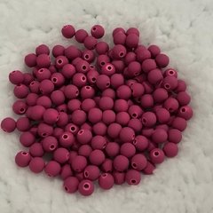 Pérola/Bola/Conta Emborrachada 6mm 110 unidades Artesanato Infantil Bijuterias - comprar online