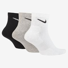 Meia Nike Everyday Cush Ankle (3 pares) Diversas