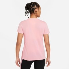 Camiseta Nike Dry Leg Tee Crew Feminina Rosa - loja online