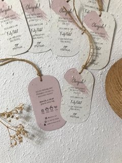 TAG PLANTÁVEL - PAPEL SEMENTE OVAL 5X9CM - PERSONALIZADA na internet