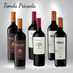 VINO KILLKA - SERBAL - PORTILLO MALBEC